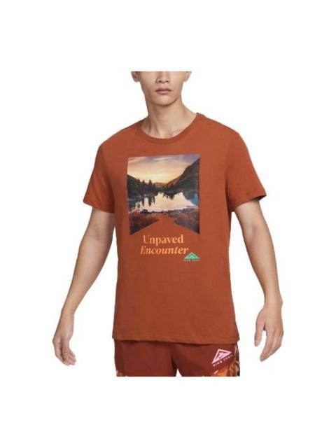 Nike Nike Hike Trail DRI-FIT T-Shirt 'Brown' FD0121-246
