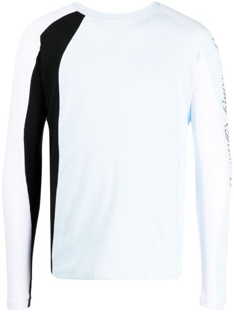 logo-print long-sleeve T-shirt