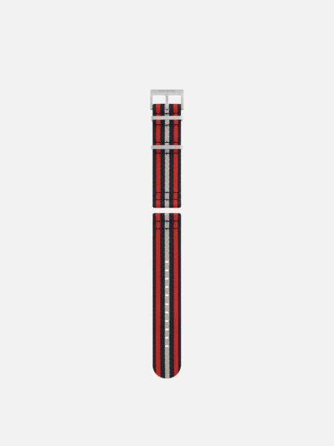 Montblanc Red & Blue Nylon Strap