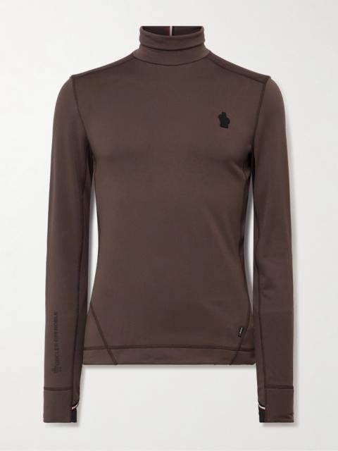 Moncler Grenoble Slim-Fit Logo-Appliquéd Polartec® Power Grid™ Base Layer