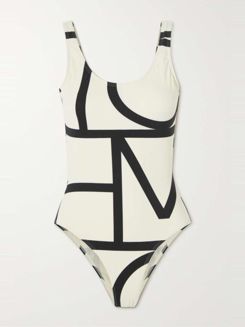Totême Printed recycled swimsuit