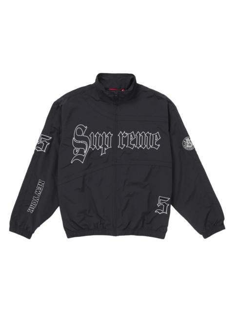 Supreme Old English Track Jacket Black