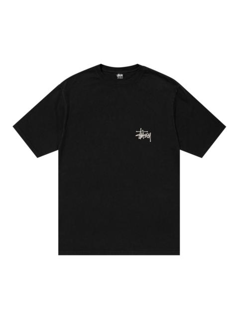 Stussy Pigment Dyed Built Tough Tee 'Black'