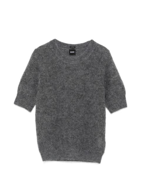 BOSS short-sleeve sweater