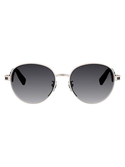 BVLGARI Men's B. Zero1 55MM Round Sunglasses - Rose Gold Gradient Smoke