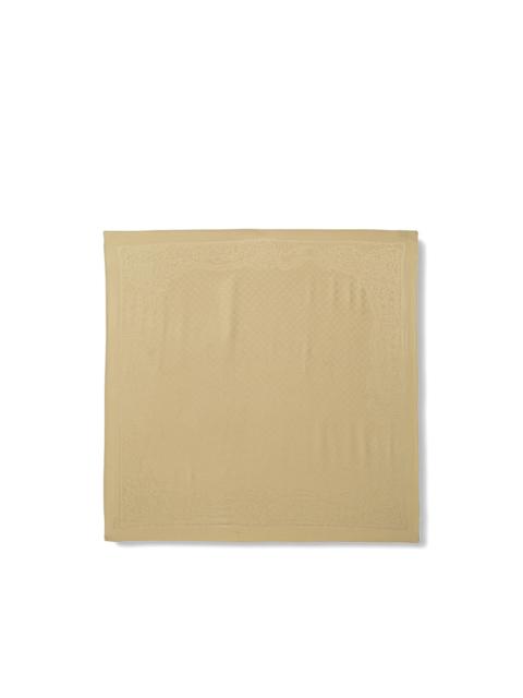 Moschino lace silk scarf