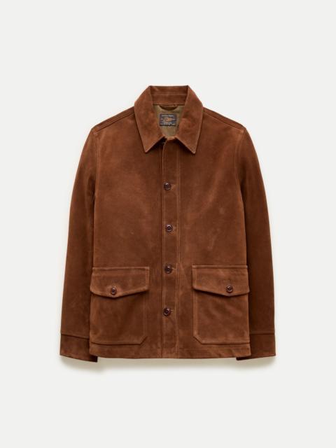 J.CREW Two-pocket field jacket in Italian suede