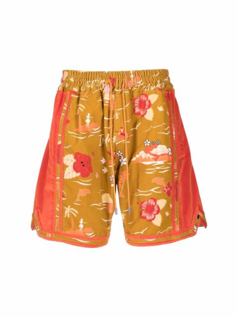 Just Don hawaiian-print shorts