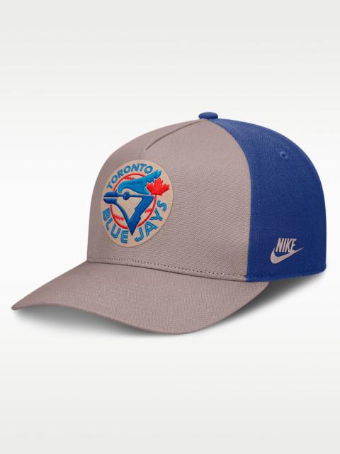 Nike Toronto Blue Jays Cooperstown Rise Men's Nike MLB A-Frame Adjustable Hat