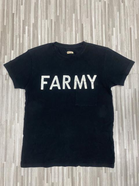 【KAPITAL】FARMY リーガーTシャツ オートミール サイズ1 ▪︎ new item ▪︎ KAPITAL 18.5/-天竺 リンガーポケT（FARMY