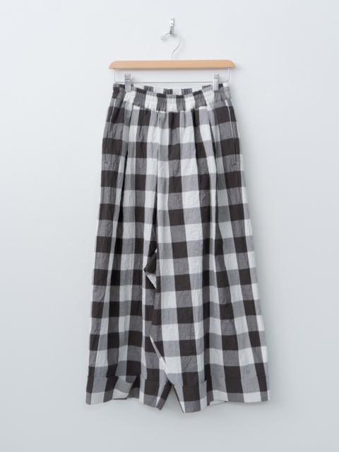 Toogood The Baker Trouser - Tablecloth Gingham Coffee