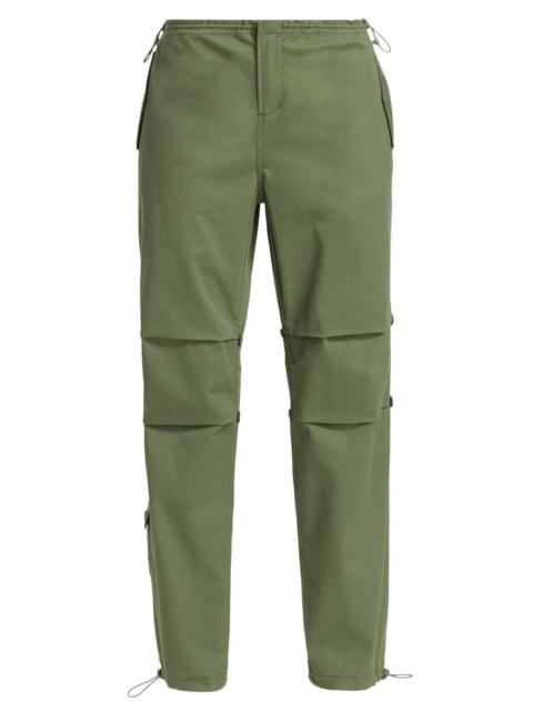 GUIZIO Women's Utility Cargo Pants - Sage Green