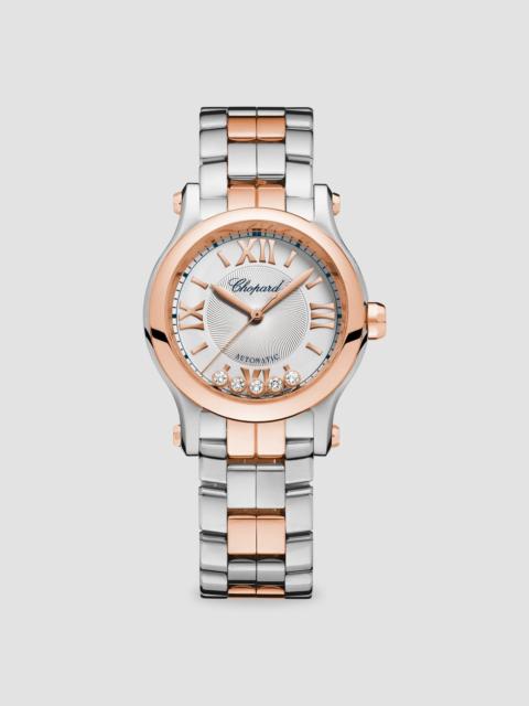 Chopard Women's Happy Sport 18K Rose Gold & Stainless Steel Bracelet Watch - Rose Gold