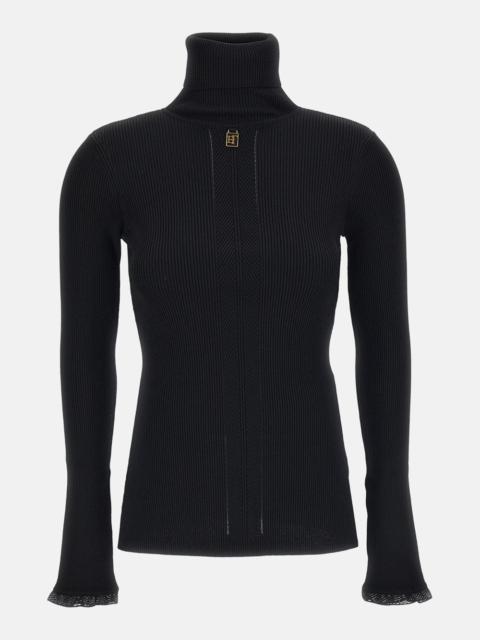 ELISABETTA FRANCHI Ribbed Dolcevita