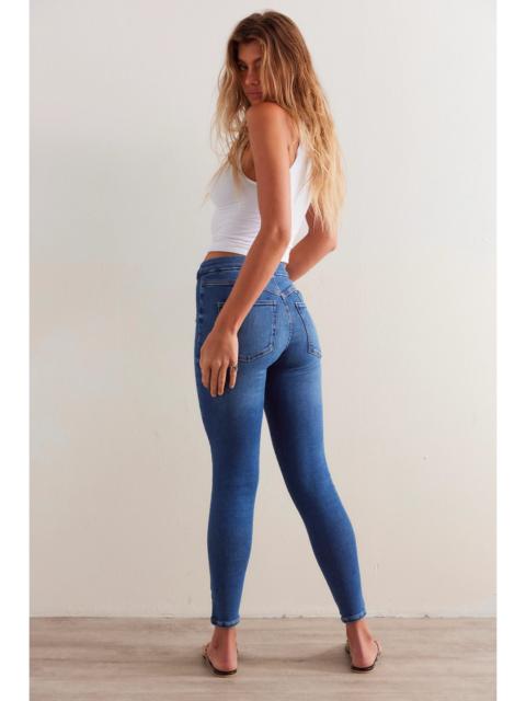 FREE PEOPLE We The Free CRVY Infinite Stretch Pull-On Skinny Jeans