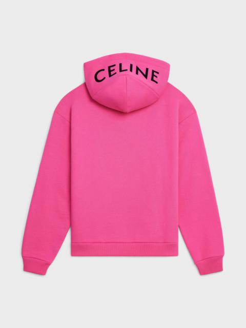 CELINE CELINE LOOSE SWEATSHIRT IN COTTON FLEECE