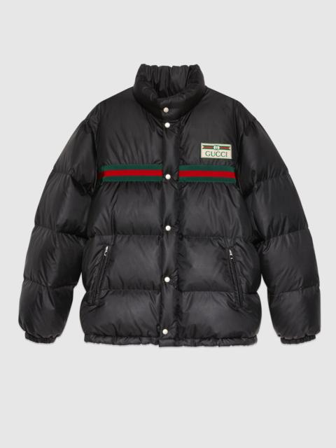 Water repellent down jacket