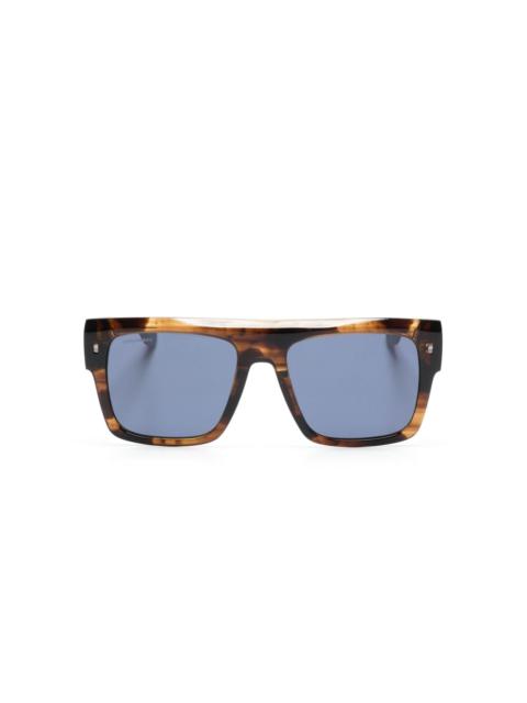 DSQUARED2 rectangle-frame sunglasses