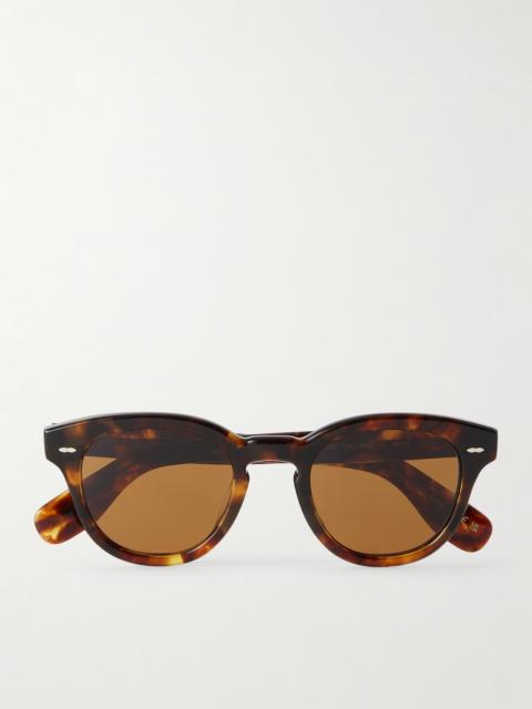 Oliver Peoples Cary Grant Sun 48 Round-Frame Acetate Sunglasses