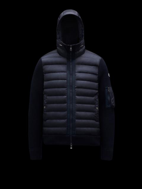 Padded Wool Hoodie