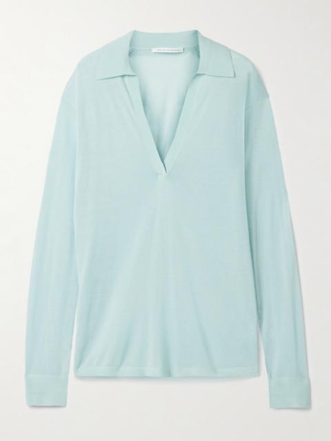 MARIA McMANUS Cashmere Polo Top