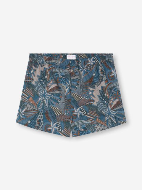 Derek Rose Men's Modern Fit Boxers Cotton Batiste Multicolor Celebration Print