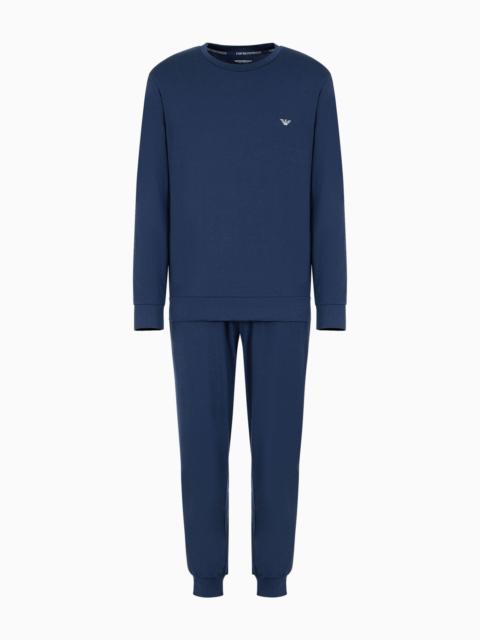 EMPORIO ARMANI ASV Lyocell and wool blend pyjamas