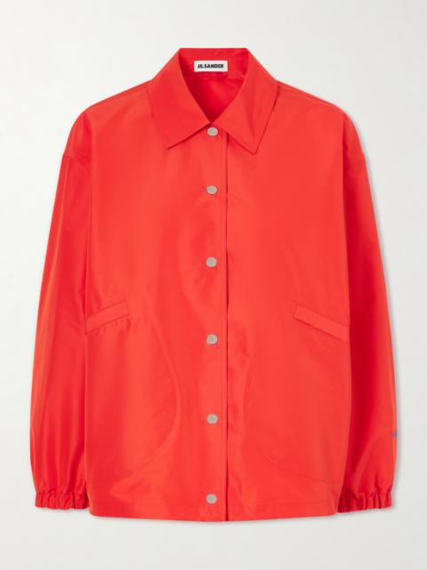 Jil Sander Logo-embossed Shell Jacket