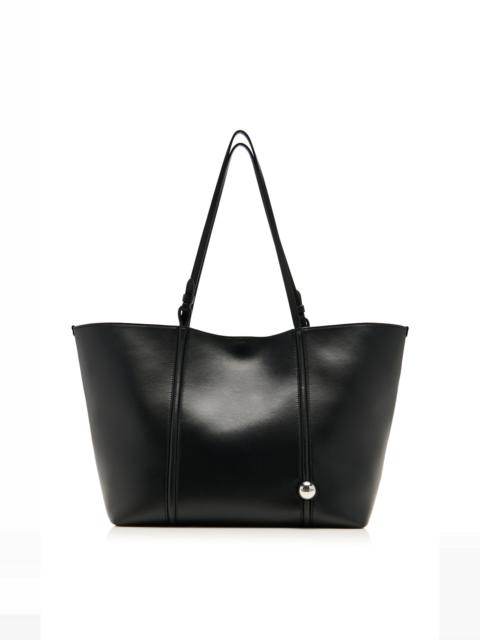 JACQUEMUS Marino Leather Tote black