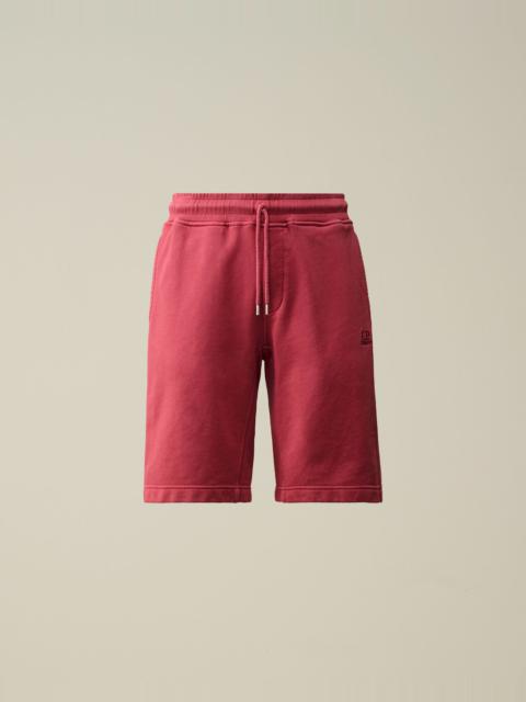 C.P. Company Cotton Diagonal Fleece Shorts