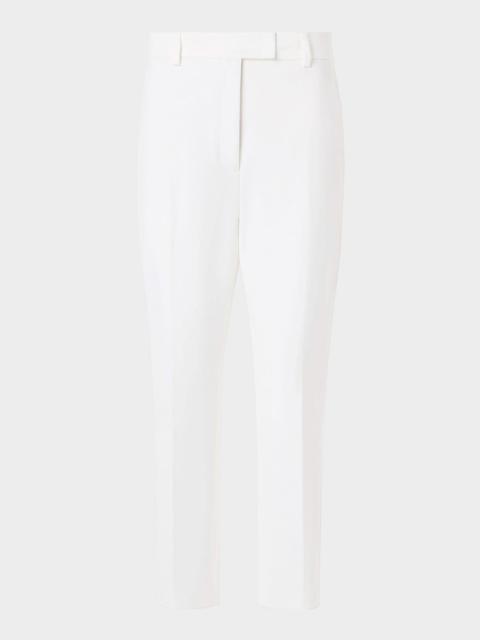 AKRIS Flavi Cotton-Stretch Denim Slim-Leg Capri Pants