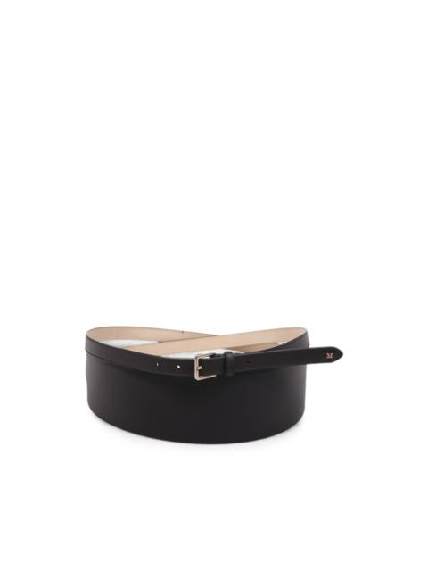 Max Mara buckle-fastening leather belt