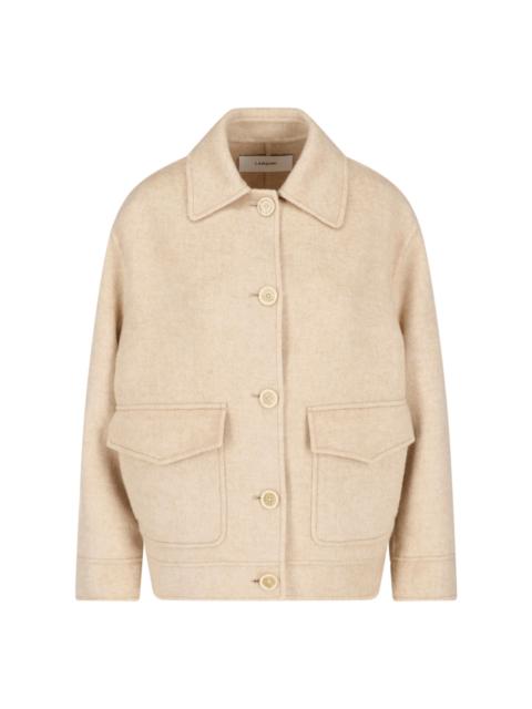 LARDINI WOOL BUTTON JACKET