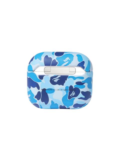 A BATHING APE® BAPE ABC Camo Airpods Case 'Blue'