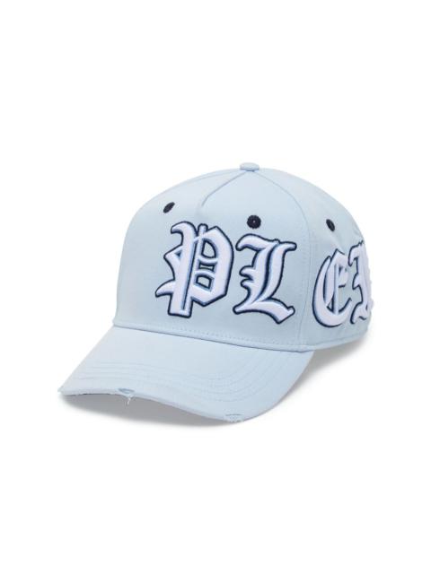 PHILIPP PLEIN logo-embroidered cotton cap
