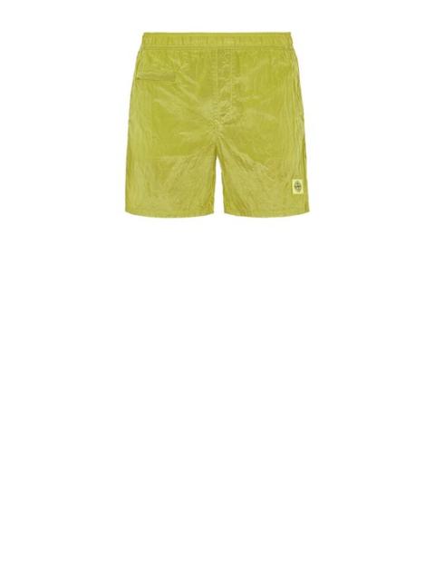 Stone Island B0243 NYLON METAL IN ECONYL® REGENERATED NYLON_TINTO CAPO LEMON