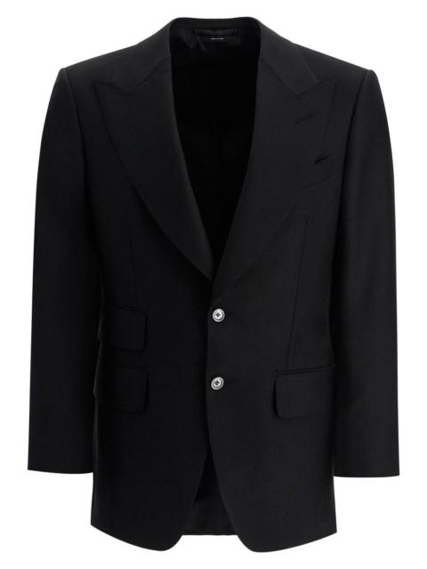 ATTICUS SINGLE-BREASTED JACKET IN WOOL AND