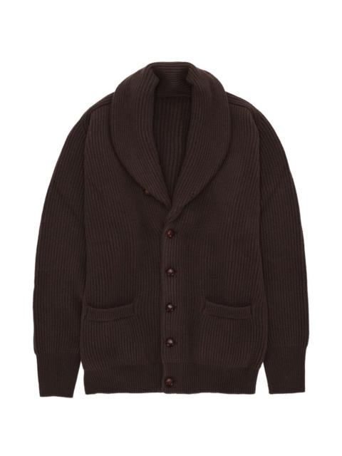 FORTELA Stoke shawl-collar cardigan
