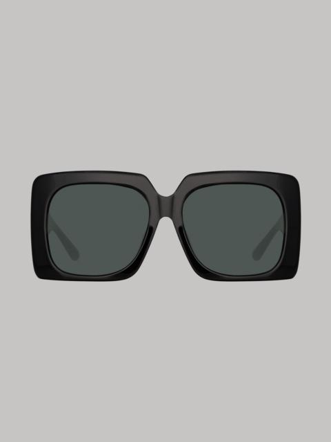 SIERRA OVERSIZED SUNGLASSES IN BLACK