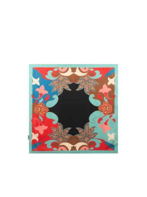 Etro floral paisley scarf