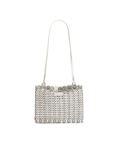 rabanne 1969 chain-link leather shoulder bag