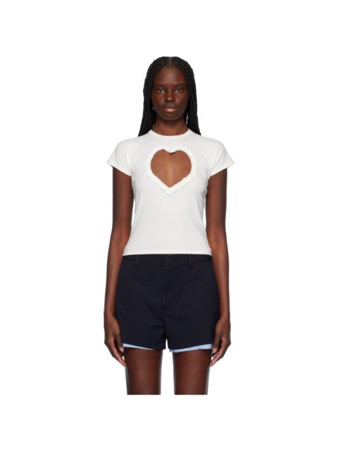 Ambush White Heart Baby T-shirt
