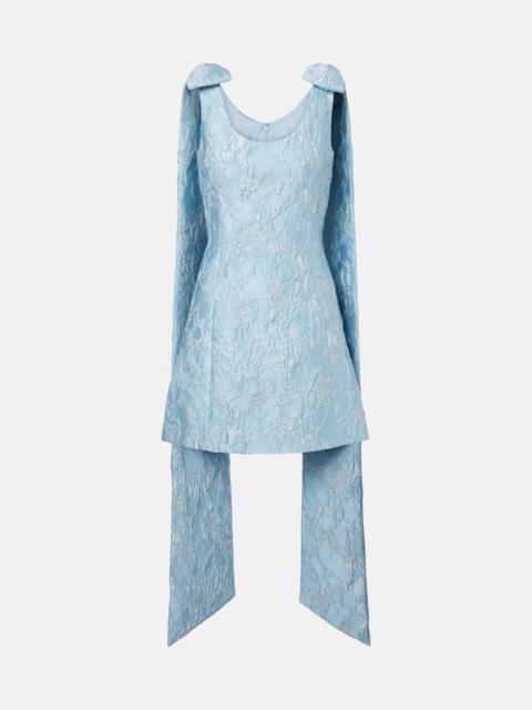 markarian Lamé brocade minidress