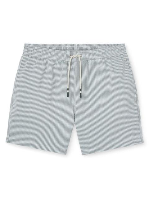 Hartford striped swim shorts