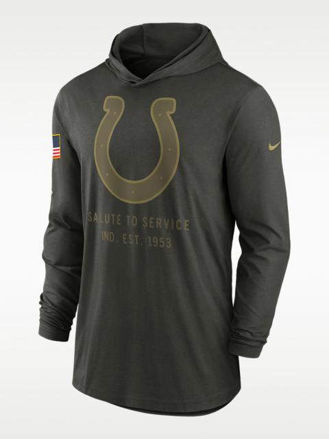 Nike Indianapolis Colts Salute to Service Sideline Men’s Nike Dri-FIT NFL Long-Sleeve Hooded Top