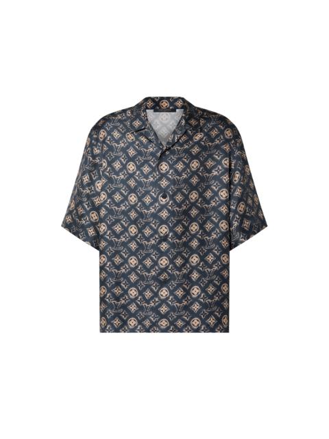 Louis Vuitton Monogram  Silk Short-Sleeved Shirt