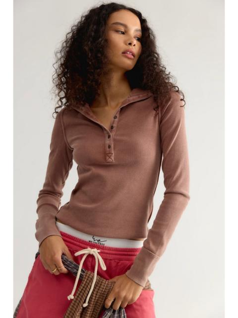 FREE PEOPLE We The Free Lake Solid Henley