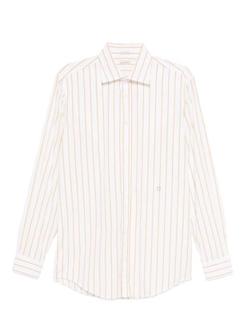 massimo alba striped cotton shirt
