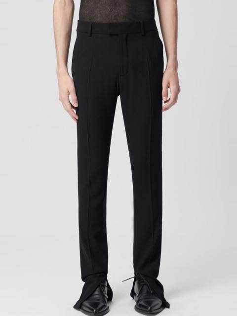 Ann Demeulemeester Delis Skinny Fit Trousers With Slit