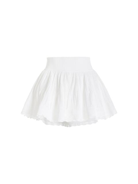 Alaïa Crinoline Shorts white